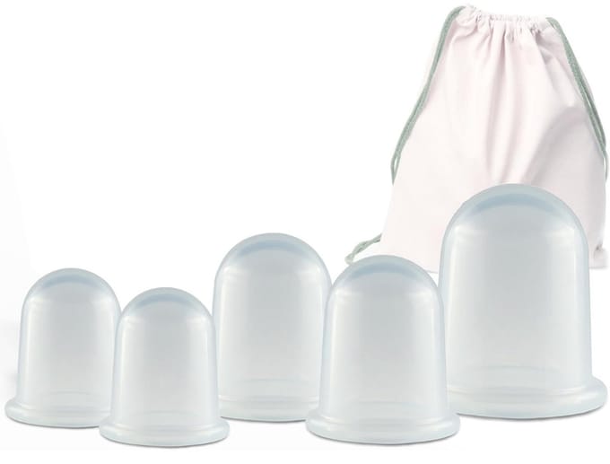 Cellulite Massage Apparaat - Massage Apparaat - Anti Cellulitis Apparaat - Cupping Cups - Wit