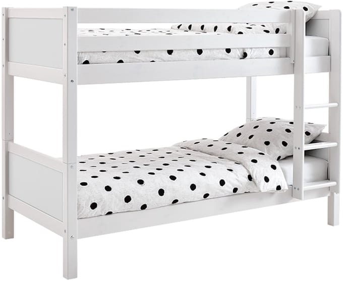 Flexworld Stapelbed Jip - 90 x 200 cm - wit