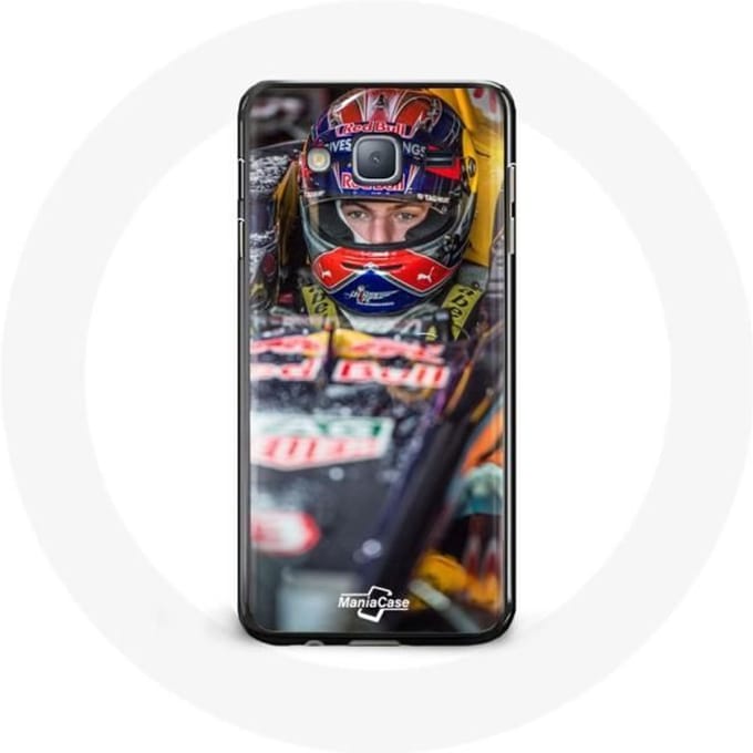 Case voor Samsung Galaxy j3 2016 Formule 1 Max Verstappen F1 coureur
