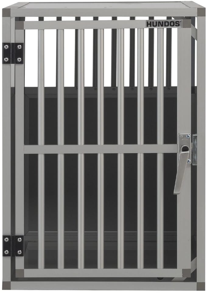 Hundos Autobench Recht model 100x47x67 met spijlen