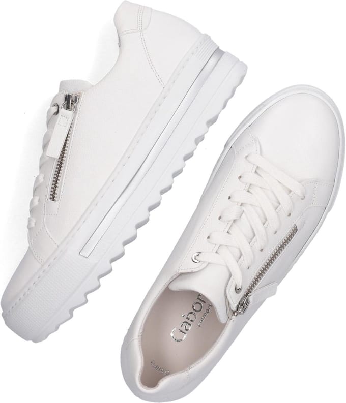 Gabor - Maat 37 - 66.498.50 Dames Sneakers - Wit