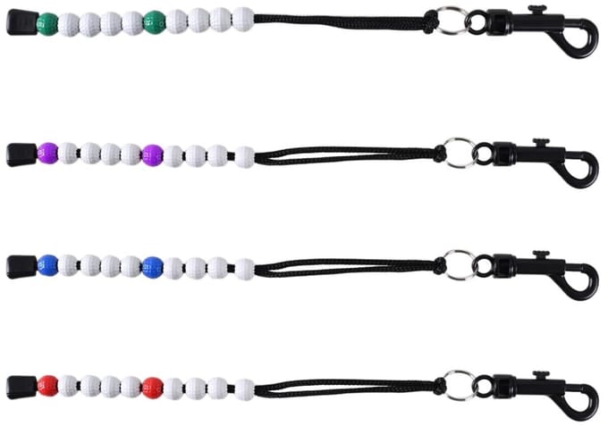 Kleurkeuze - Dailygoods- Golfkralen Teller 4 Stuks