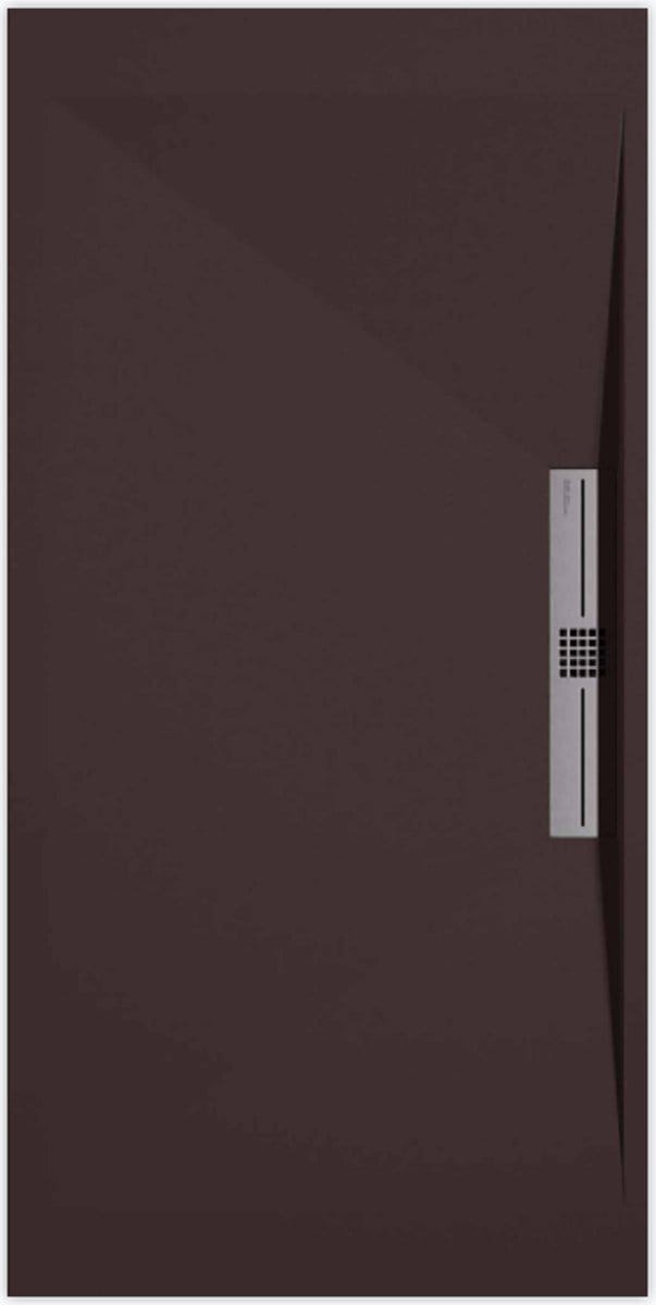 Sanifun douchebak Stone Side Chocolate Smooth 1200 x 900 S