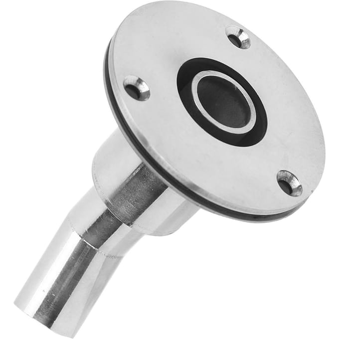 0,9 inch rompuitlaatfittingen warmte-isolatie gebogen buis pijpsokkel hardware voor dieselparkeerverwarmers white