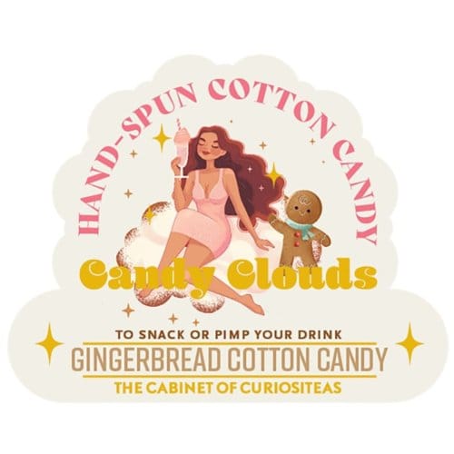 Cabinet of curiositeas - suikerspin, gingerbread