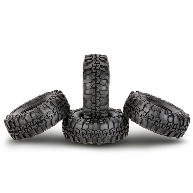4x AUSTAR AX-4020 1.9 Inch 110mm 1/10 Rock Crawler Pneus voor RC4WD RC Auto