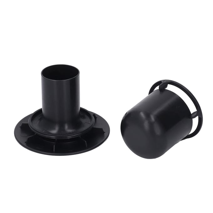 Doucheputdeksel ABS en PP Anti-verstopping Douchebak Plug Gatdeksel voor Badkamer black
