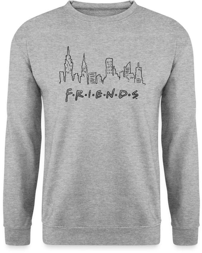 Friends New York Skyline Sweater Heren