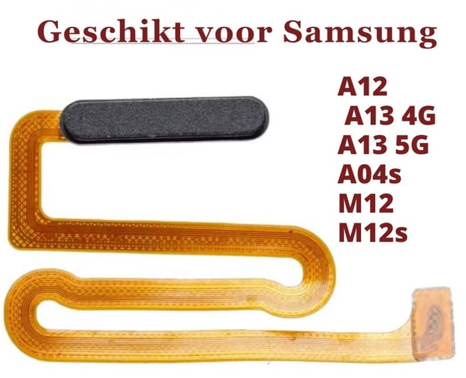 Power Flex Kabel geschikt voor Samsung Galaxy A12 A13 - A04s - M12-M12s - power knop
