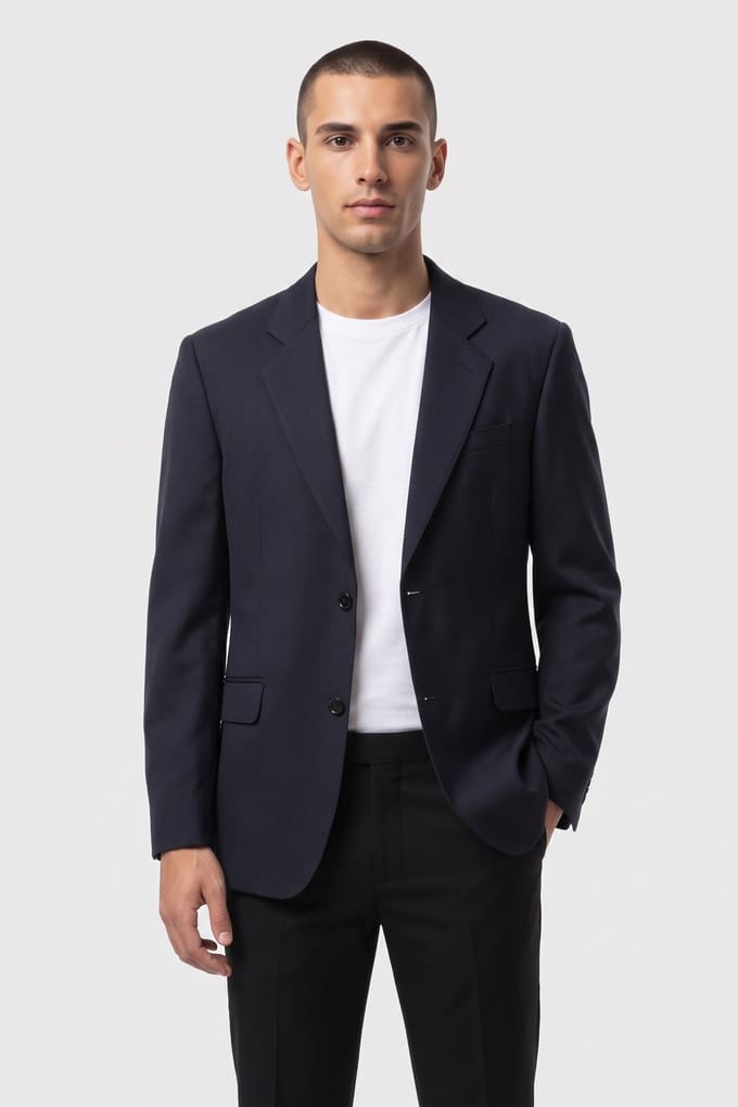 ARKET Dennis Hopsack Suit Blazer Blue Taglia: 54 Short | Blazers Outlet | Uomo | Blu