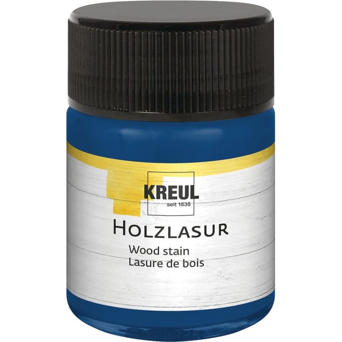 Houtbeits, 50 ml - Ultramarijn