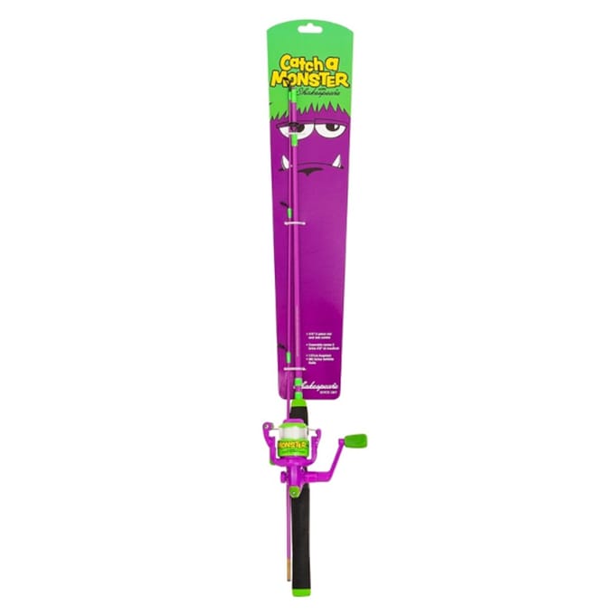Meisjes hengelset - Roze - Catch a Monster - 140 cm - 12-26 gram
