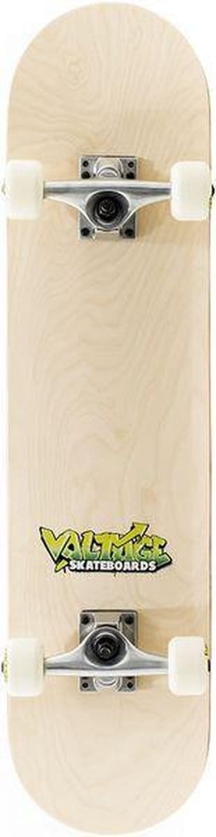 Voltage Graffiti Logo Yellow Skateboard