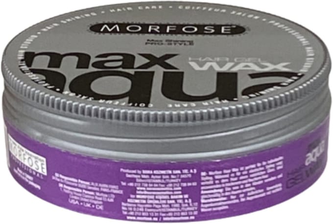 Morfose - Max Aqua Gel Wax - No.04 - Max Control - 175 ml