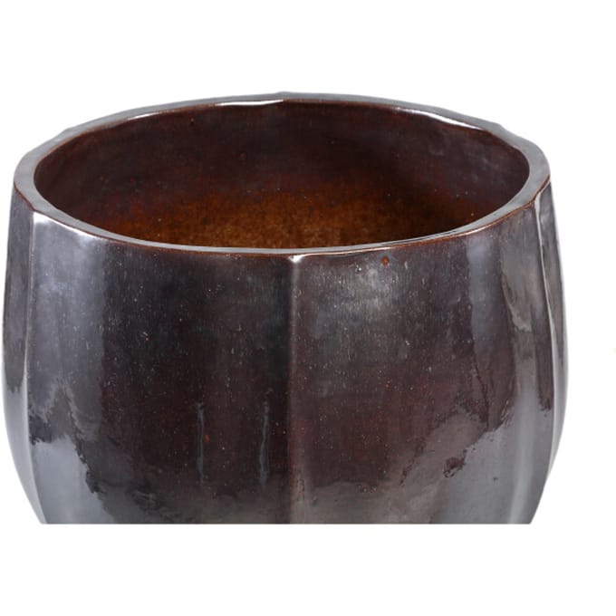 PTMD - Pot Ayasha - Zilver - 47x47x41cm - Set van 4