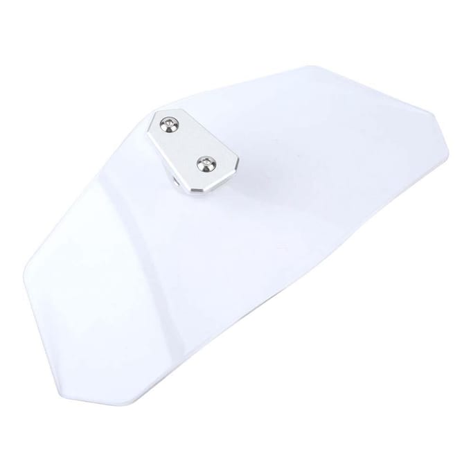 Universele Motorfiets Verstelbare Windscherm Winddeflector Voorruit (Transparant) gray