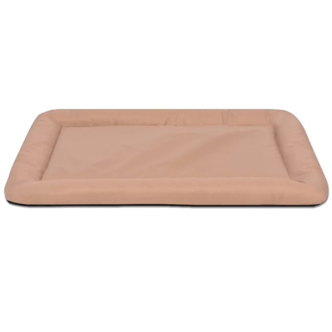 vidaXL - Hondenmatras - maat - M - beige