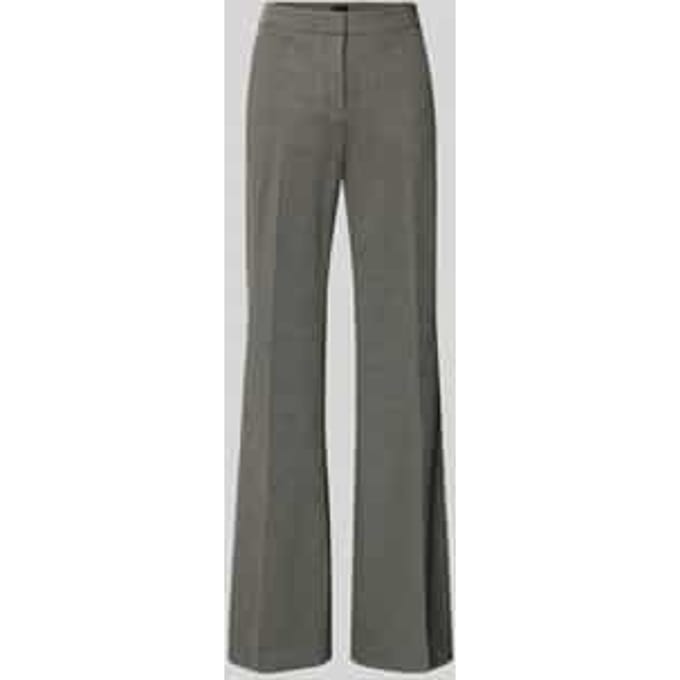 Slim fit broek van viscosemix, model 'TALIA_LONG1'