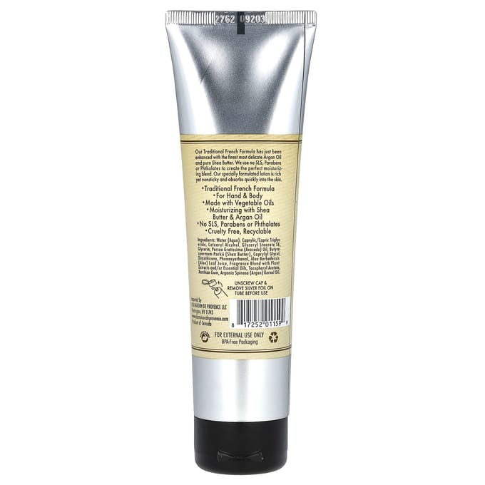 A La Maison de Provence, Lotion pour les mains et le corps, Chèvrefeuille, 5 fl oz (150 ml) beige