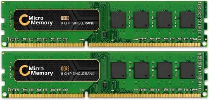 CoreParts MMKN043-8GB geheugenmodule 2 x 4 GB DDR3