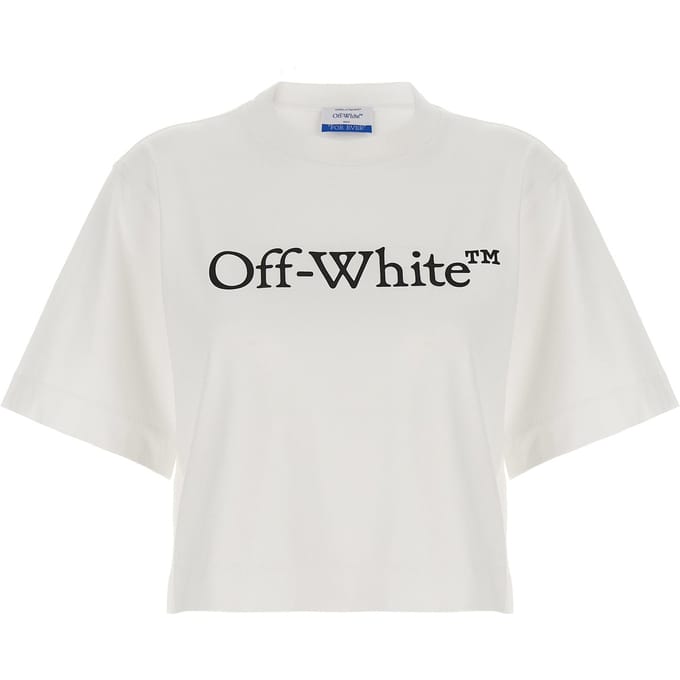 Off-White Witte Katoenen T-Shirt