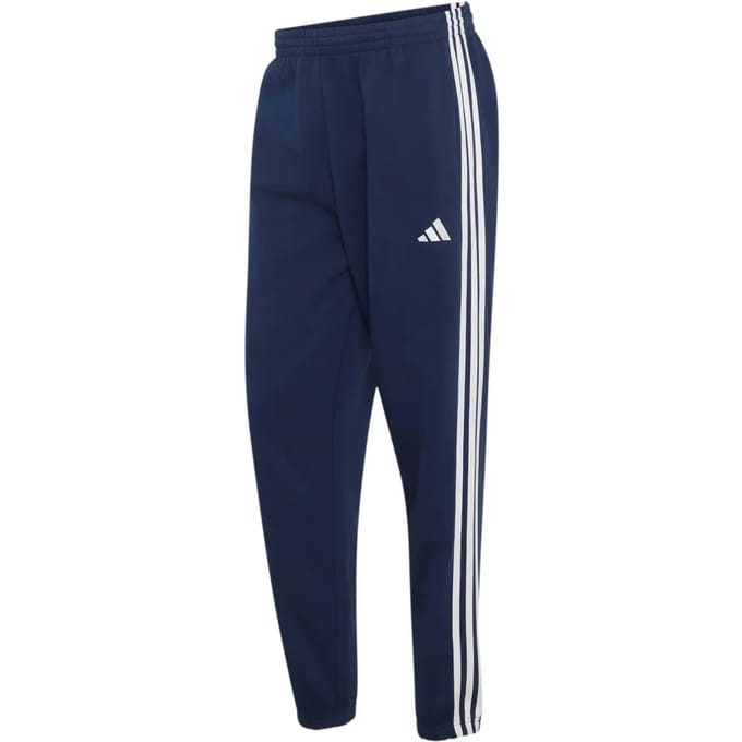 Adidas Essentials 3 Stripes Fleece Tapered Cuffed Joggers Blauw S / Regular Man