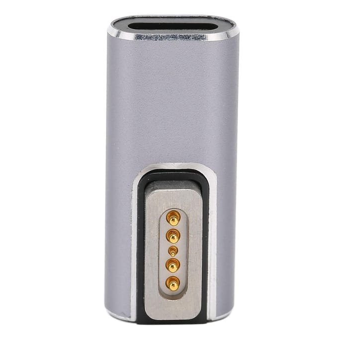 Adaptateur de type C vers magnétique, embout en L, charge rapide PD, interface d'aspiration magnétique, USB C vers magnétique