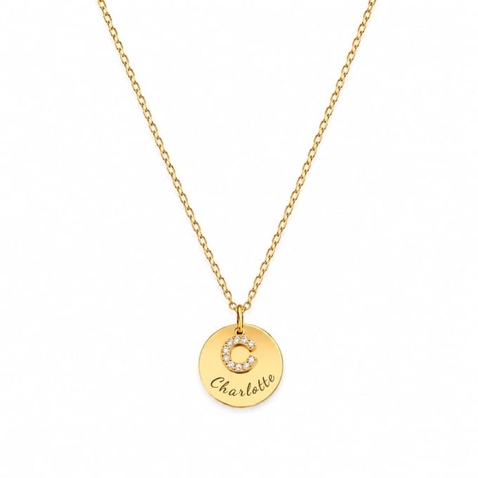 Naam Ketting met Initiaal