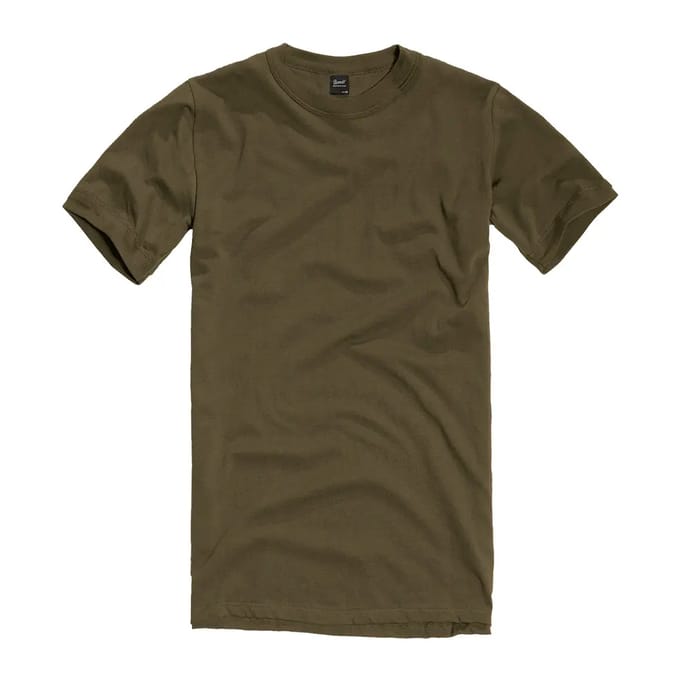 Brandit - BW Heren T-shirt - M - Olijfgroen