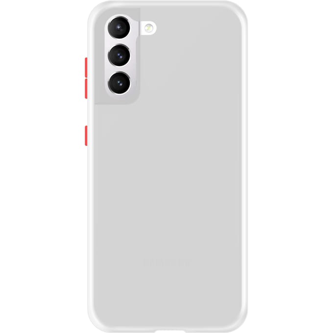 Samsung Galaxy S21 Back Cover - Wit/Transparant