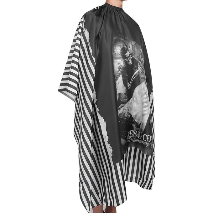 Professionele Kapsel Cape Mode Kapsalon Kapper Schort Doek Gereedschap gray