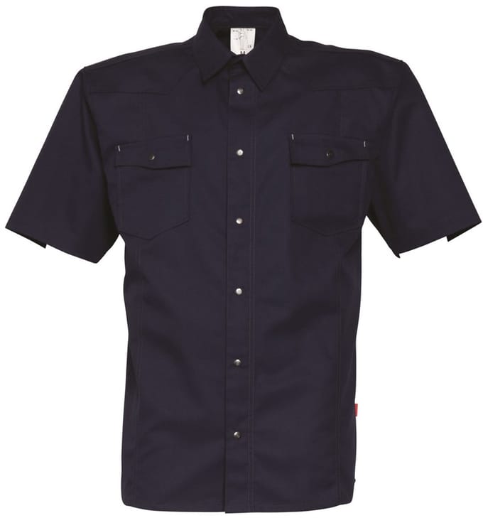 HAVEP Werkhemd korte mouwen Basic 1654 - Marine - XL