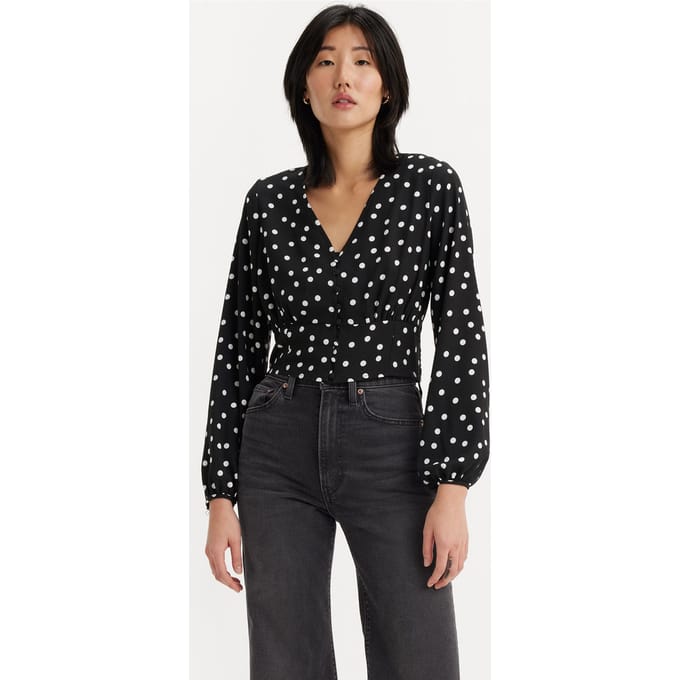 Levi's Tamara Long Sleeve Blouse Taglia: XXS | Magliette intime Outlet | Donna