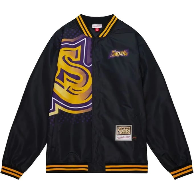 Herenbomberjack NBA Big Face 7.0 jas Loslak zwart