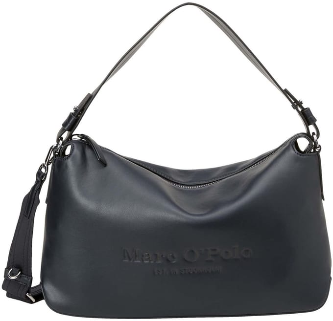 Marc O'Polo schoudertas Valli Hand Bag Deep Night Blue donkerblauw