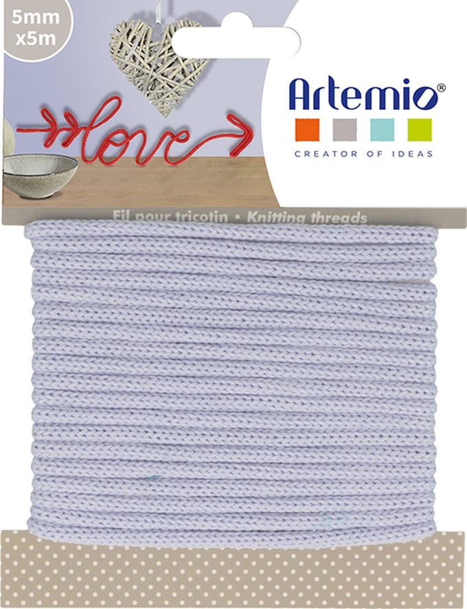 Artemio punnikdraad lilac 5 m X 5 mm