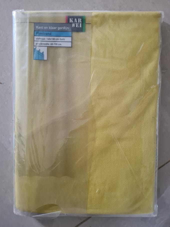 Karwei Kant & klaar gordijn 140x180cm groen 786 Plooiband