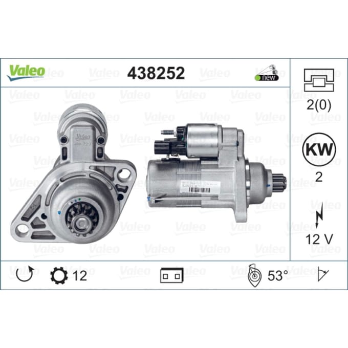 Starter VALEO 438252