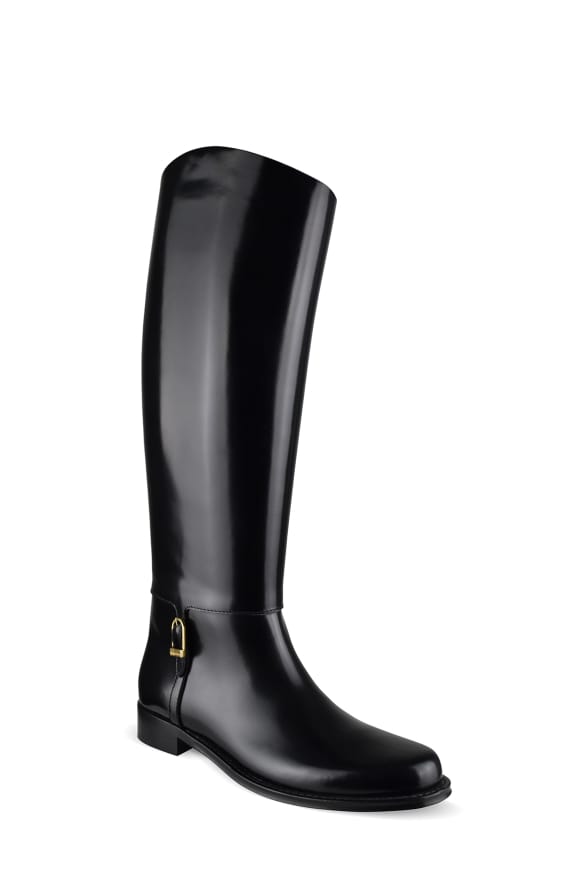 Saint Laurent Julia laarzen Zwart