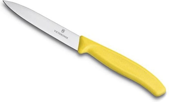 Victorinox schilmesje Office-/groentemes - Geel - lemmet 10 cm