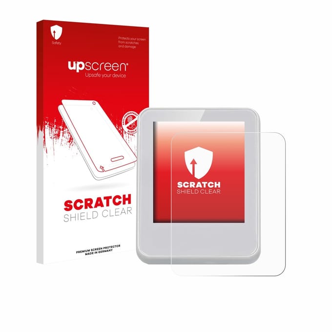 upscreen - Screenprotector voor Bresser ClimaTemp Digitale kamerthermometer - Folie Beschermfolie transparant