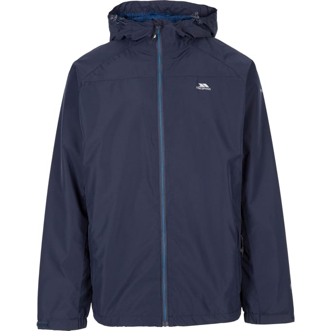 Trespass Heren Tarrant TP75 waterdichte jas (Marine)