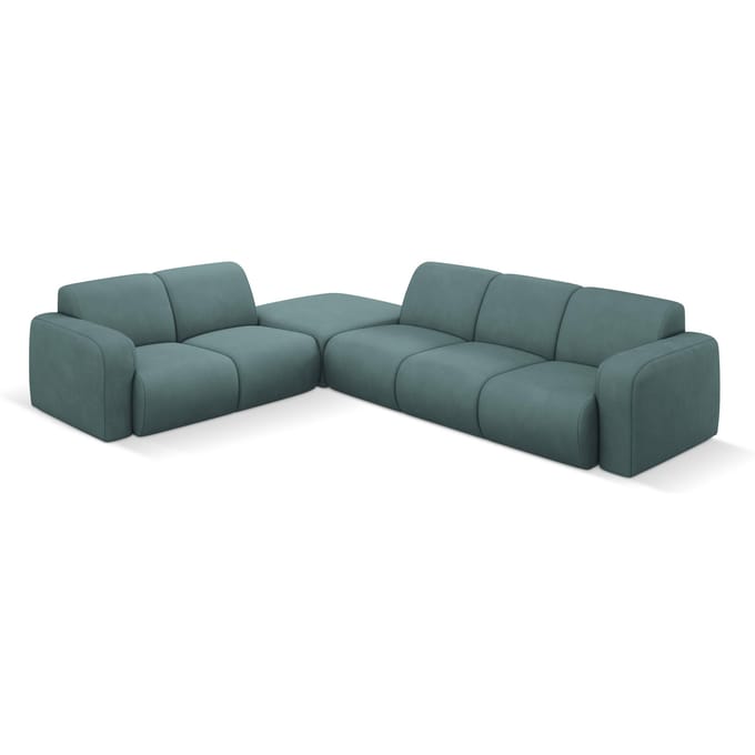 Hoekbank Lola links met hocker | Windsor & Co