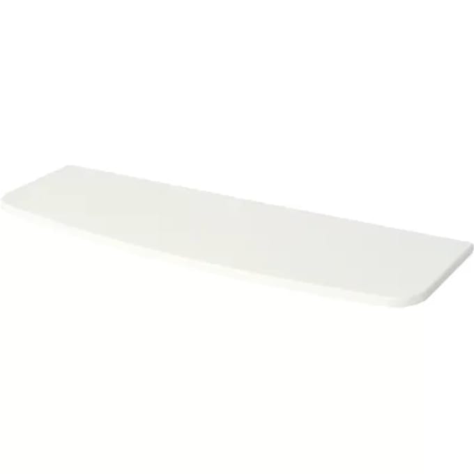 Duraline - Csr Wandplank Xs2 - Gebogen Warm Wit - 18mm 80x23,5cm - Fsc-gecertificeerd Hout
