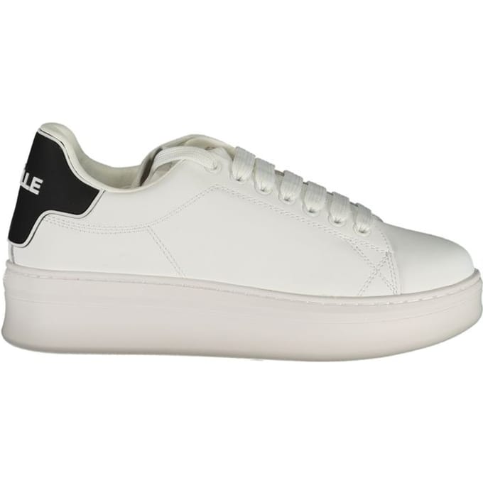Gaelle Paris Bianco Poliuretano Dames Sneaker