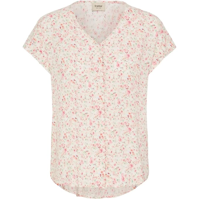 Vrouwenblouse fransa Heat 3