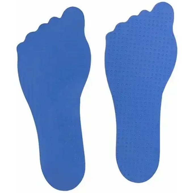Set 2 Voeten Markering Azul ÚNICA