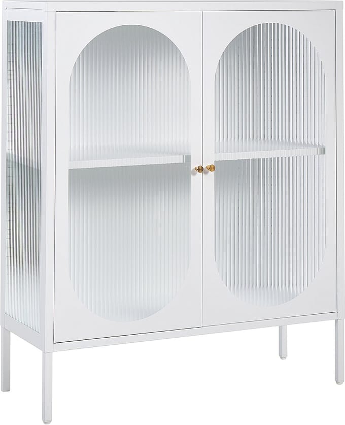 SARRE - Sideboard - Wit - Staal