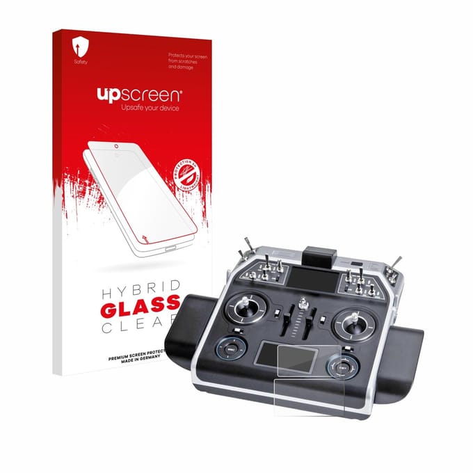 upscreen - Screenprotector voor Graupner MC-28 - Folie Beschermfolie Beschermglas transparant