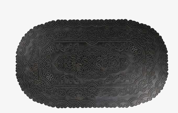 Esschert design - Rubberen Deurmat - Perzisch Motief -  44 x 74,6 cm